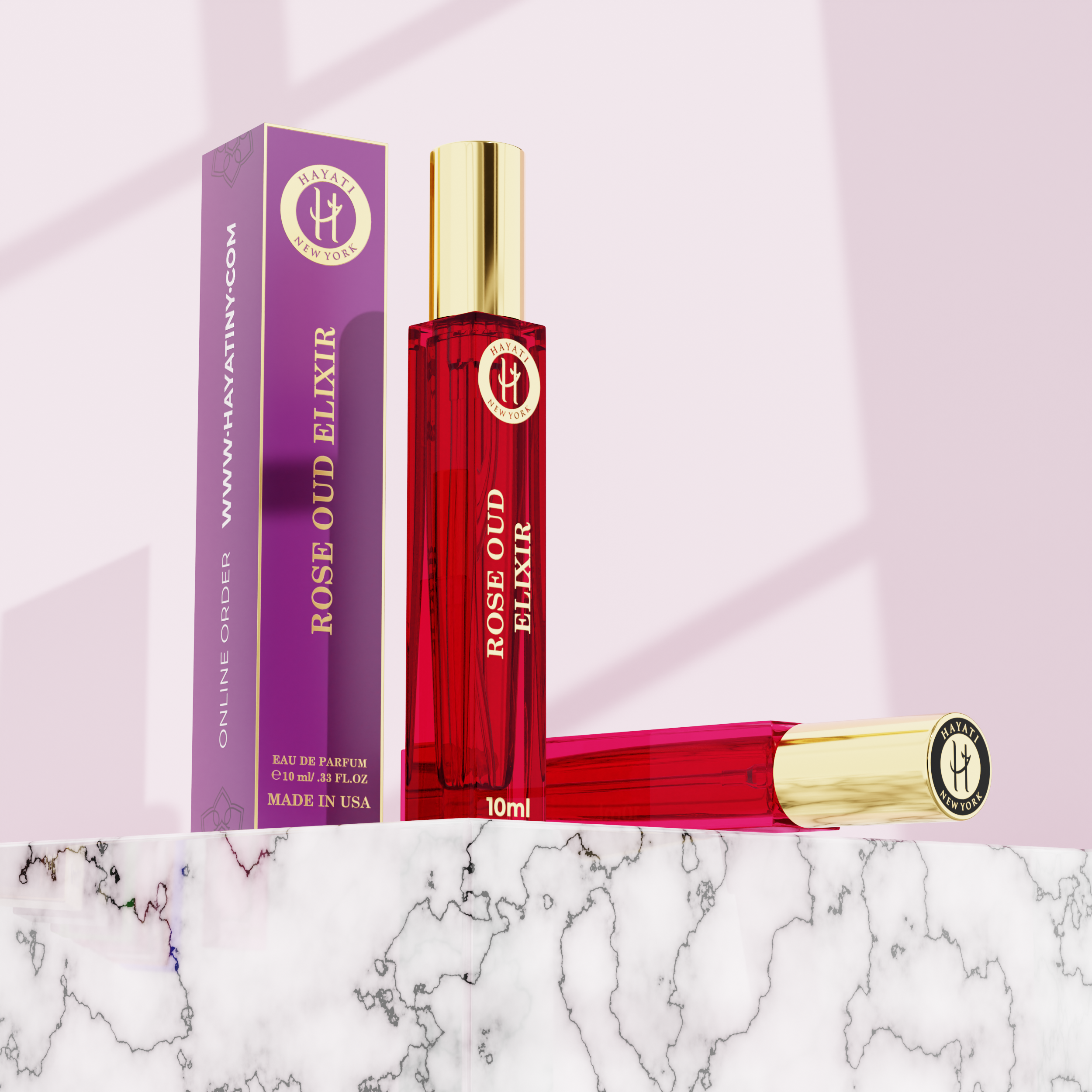 Rose OUD ELIXIR (Women's) – 10ml Travel Perfume