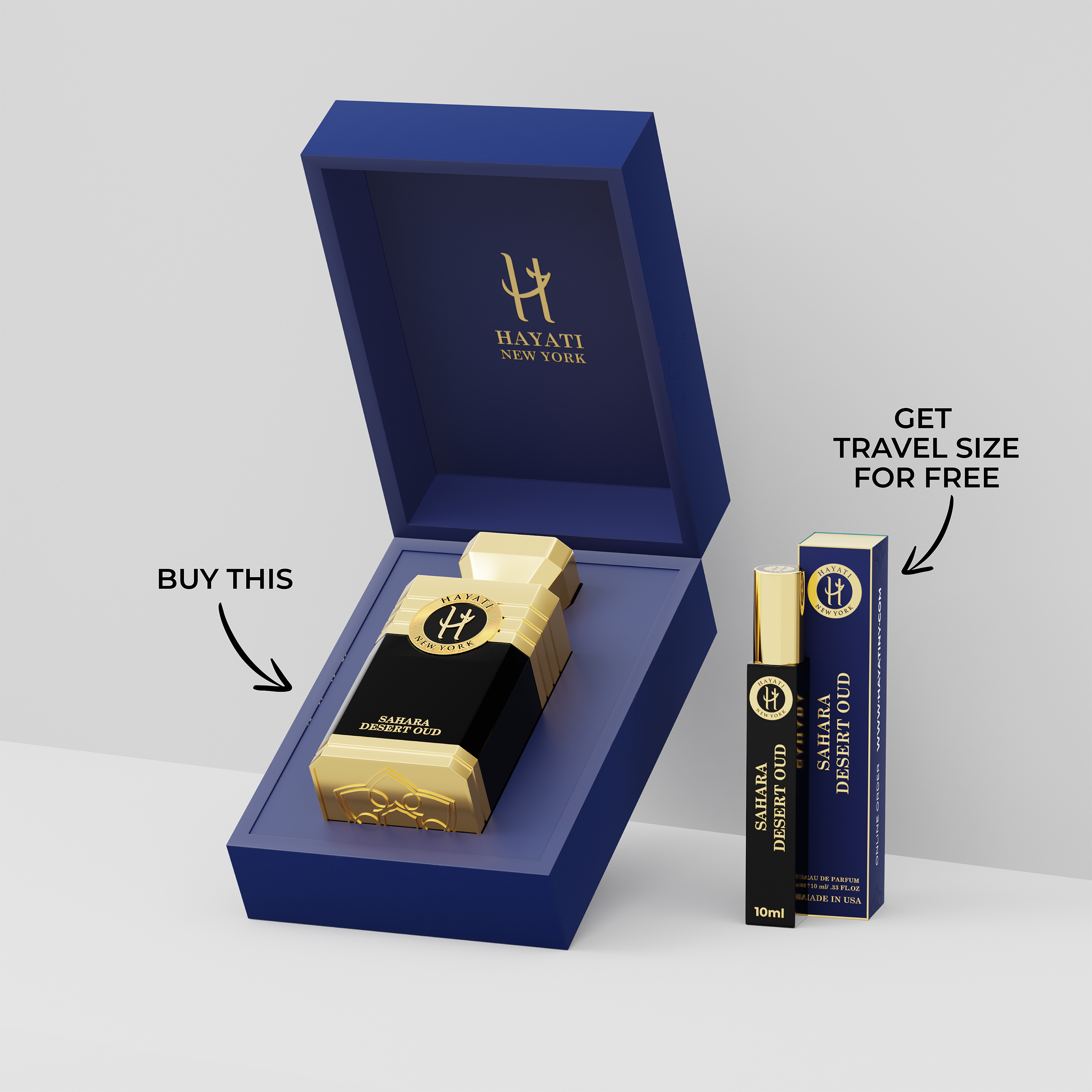 SAHARA DESERT OUD and FREE Travel Perfume
