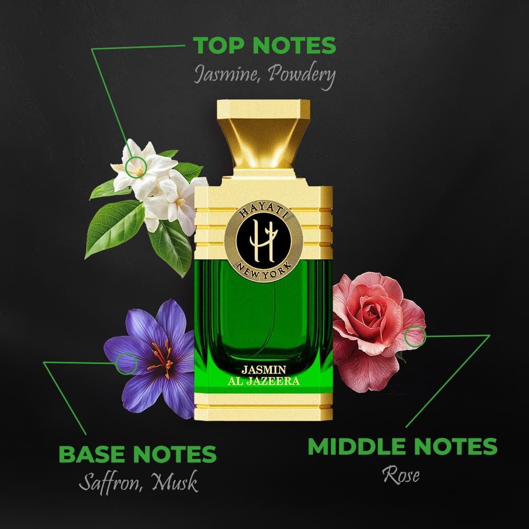 Jasmin Al Jazeera and FREE Travel Perfume