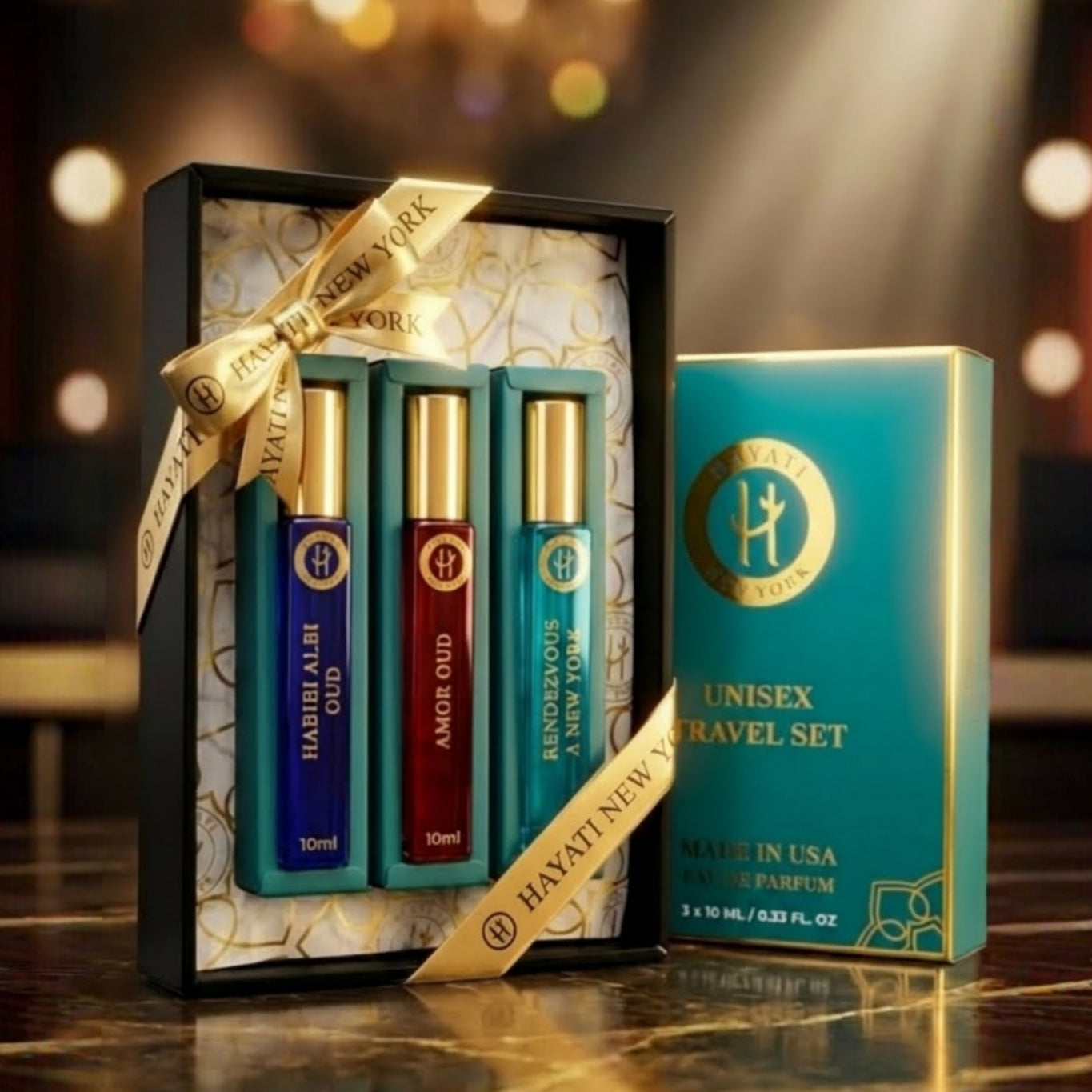 Unisex Travel Perfume Set – 3 × 10 ml