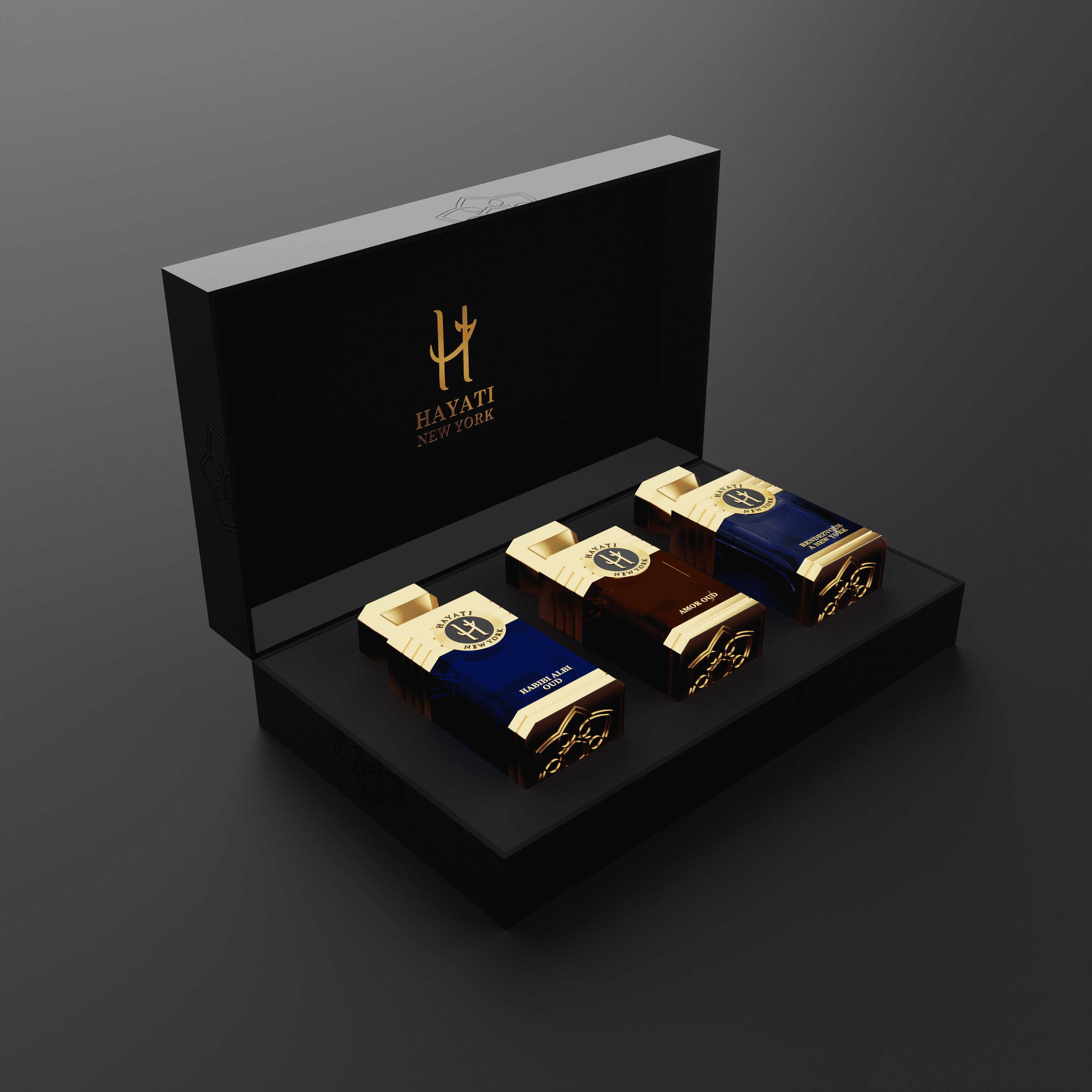 3-Bottle Perfume Gift Set (Unisex)