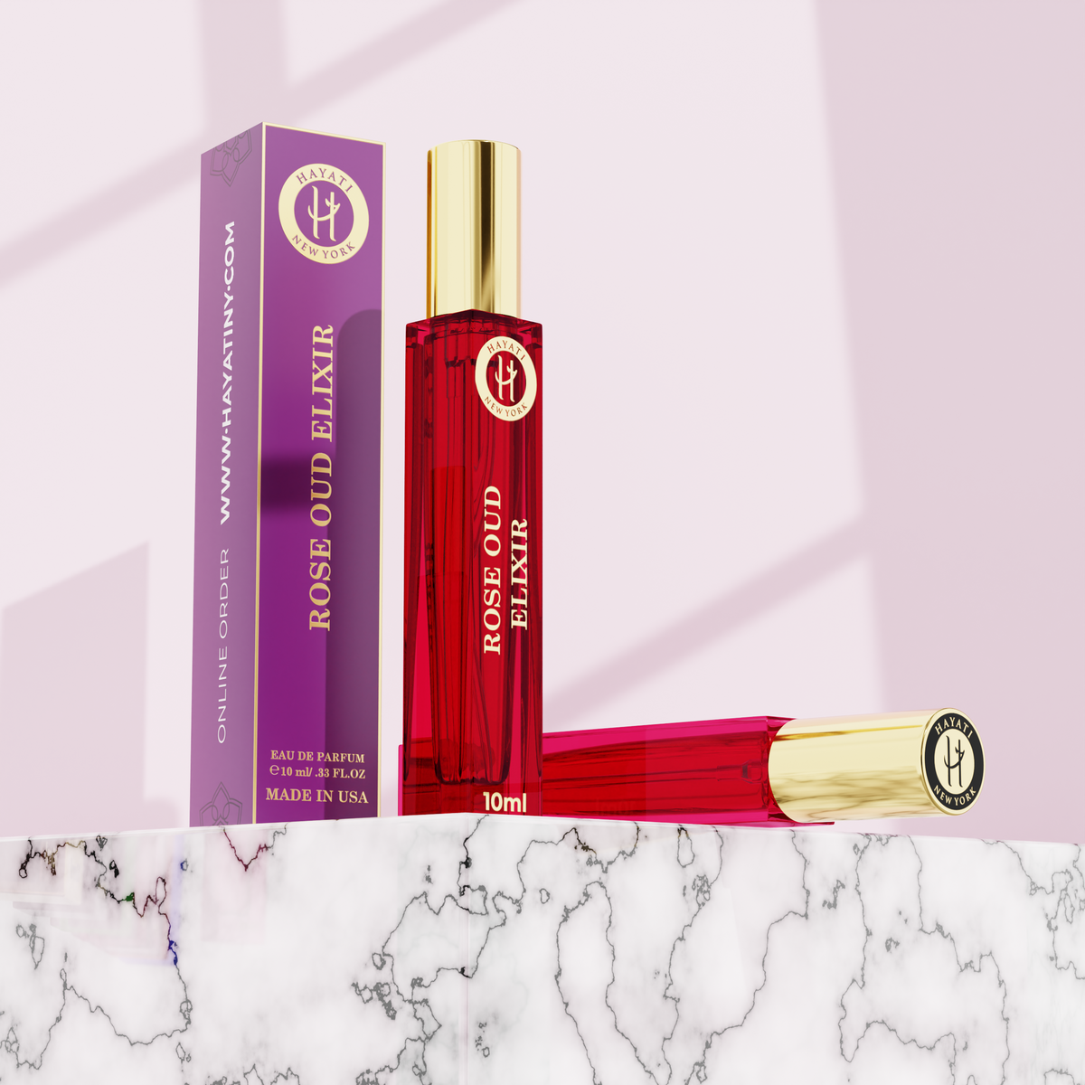 Rose OUD ELIXIR (Women's) – 10ml Travel Perfume