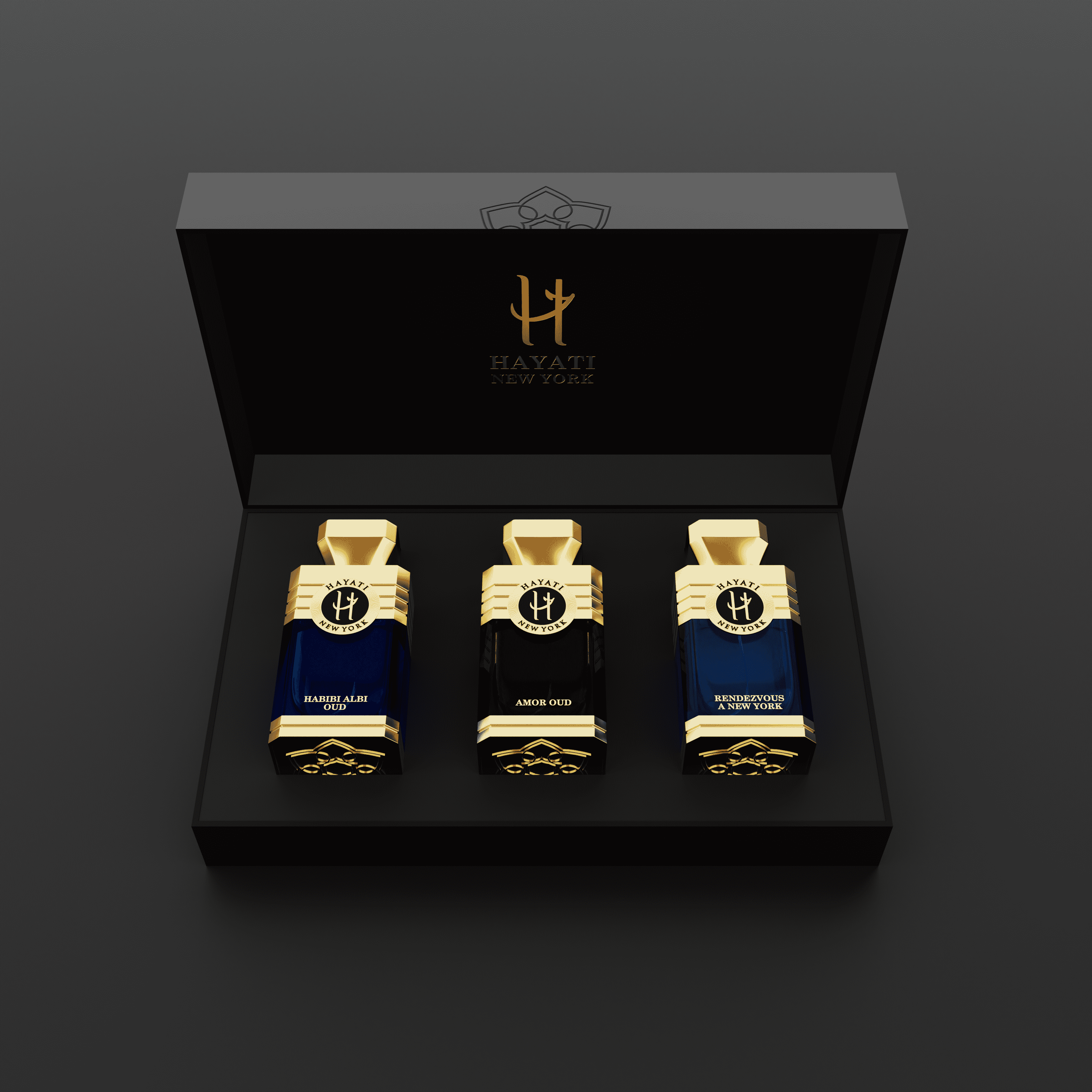 3-Bottle Perfume Gift Set (Unisex)