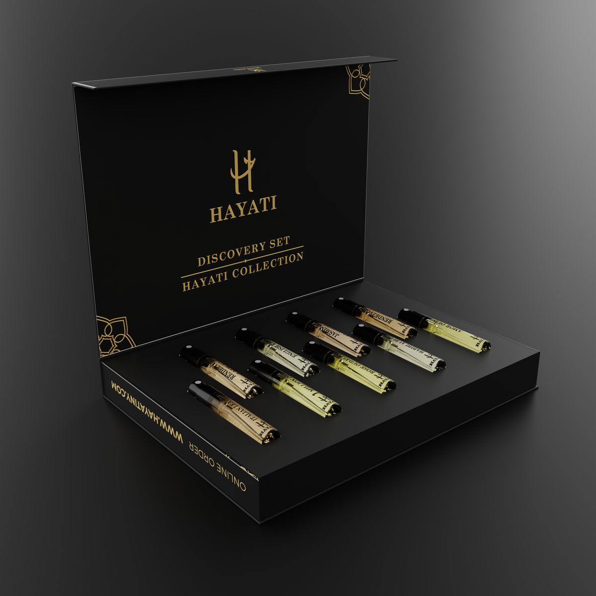Hayati Collection Discovery Set – 9 Luxury Samples + $20 Credit Included
