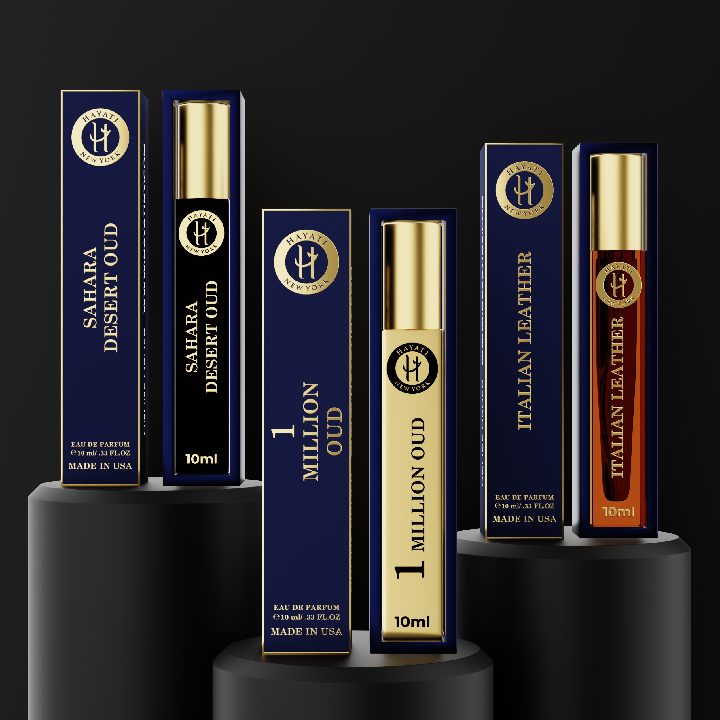 Travel Perfume Set - Men (Set of 3)