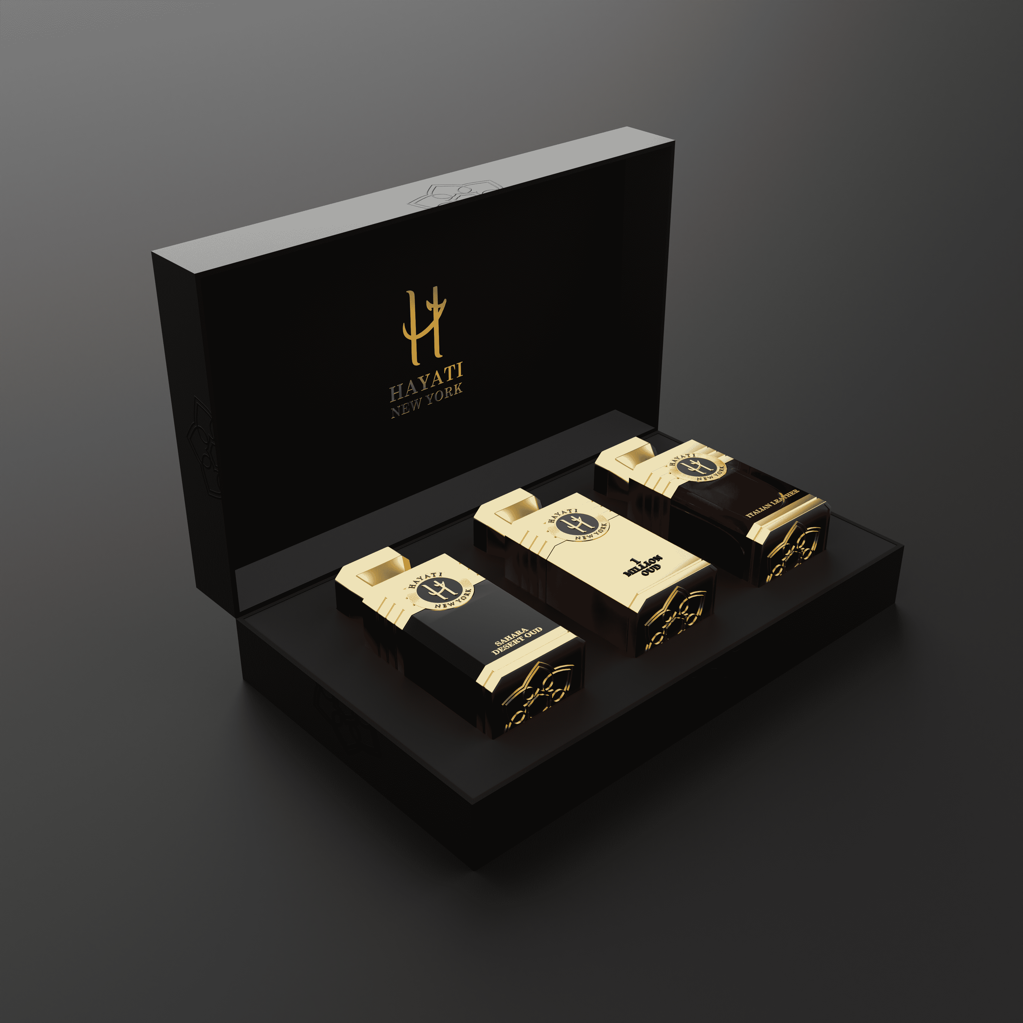 3-Bottle Perfume  Gift Set (Men's)