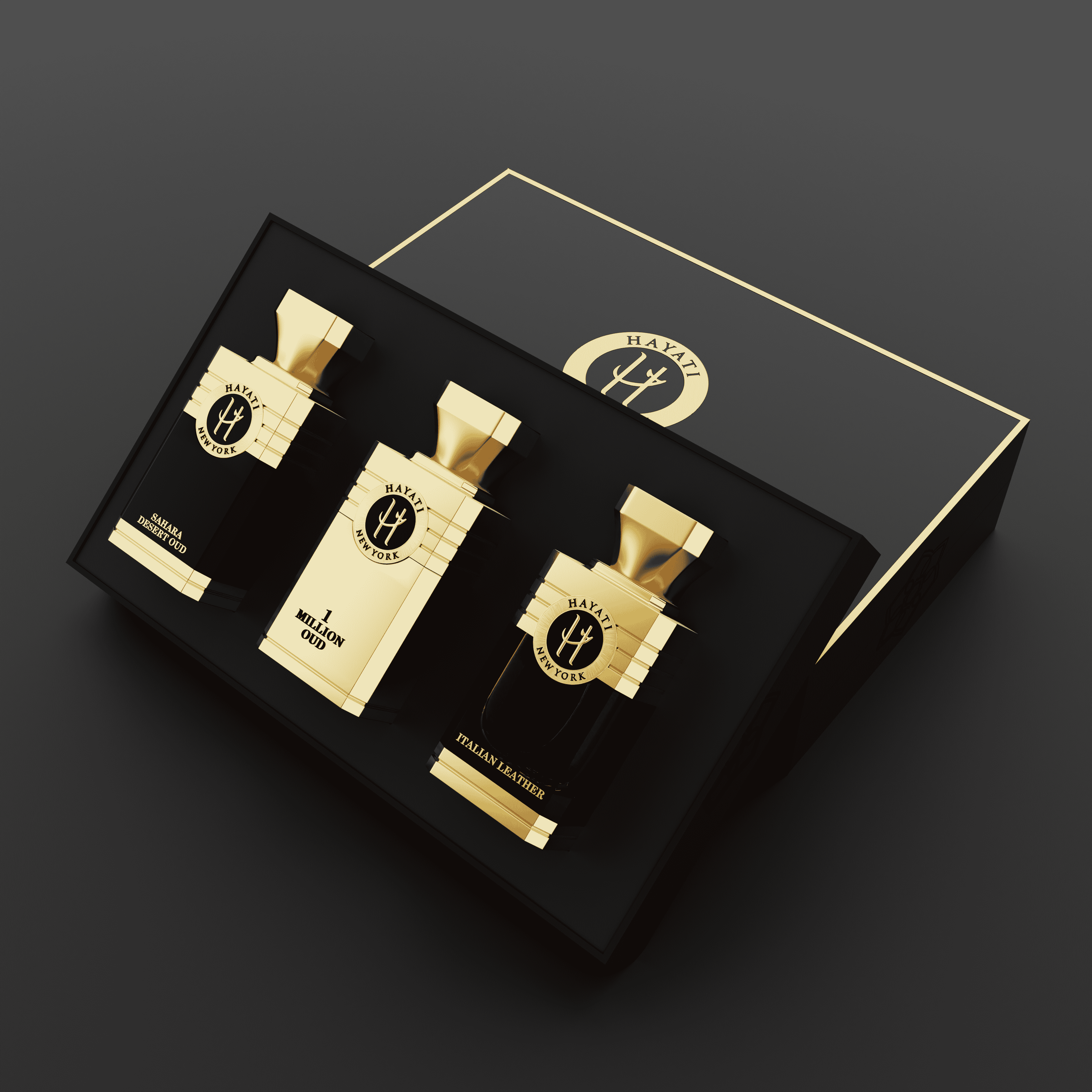3-Bottle Perfume  Gift Set (Men's)