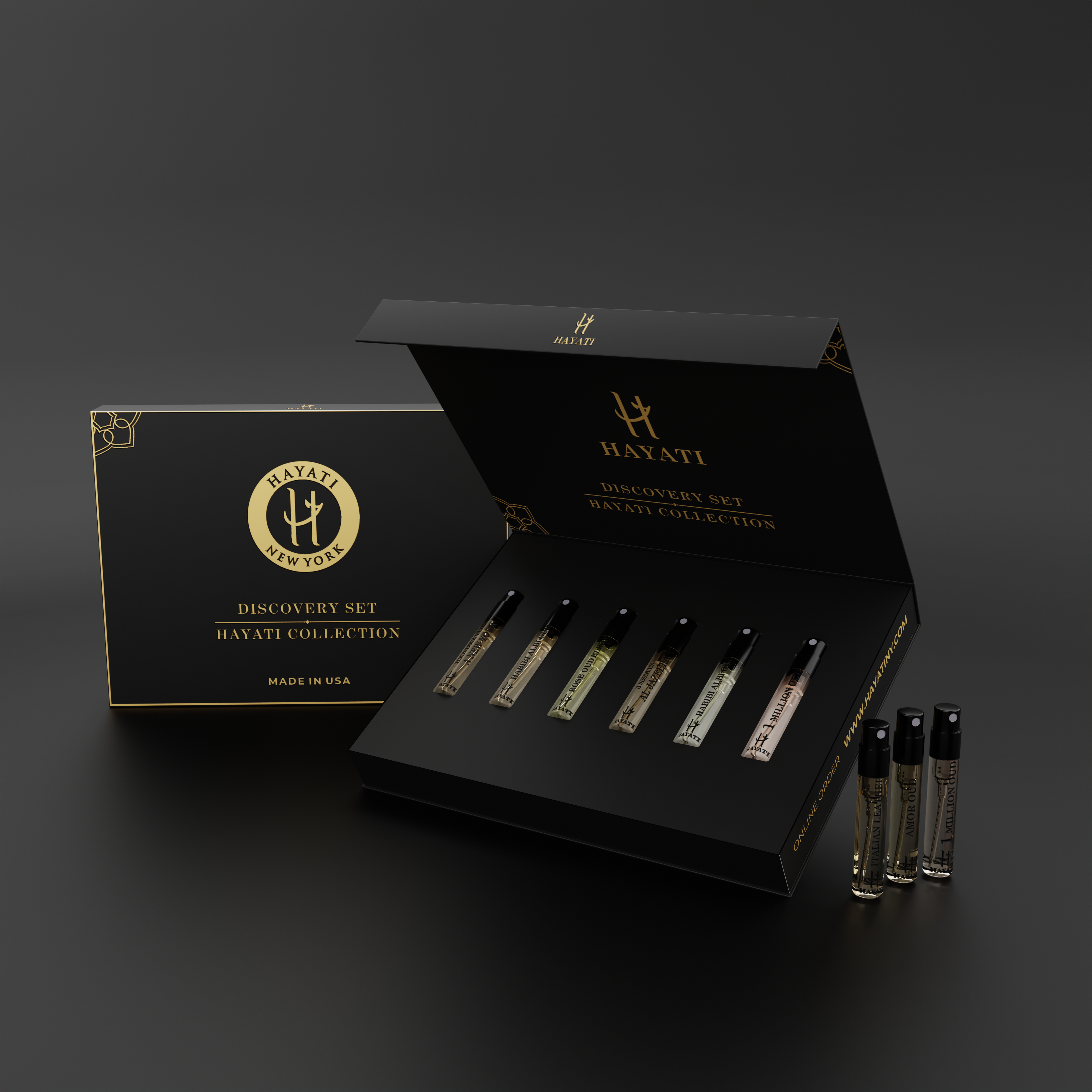 Hayati Discovery Set (6 Fragrance Collection)