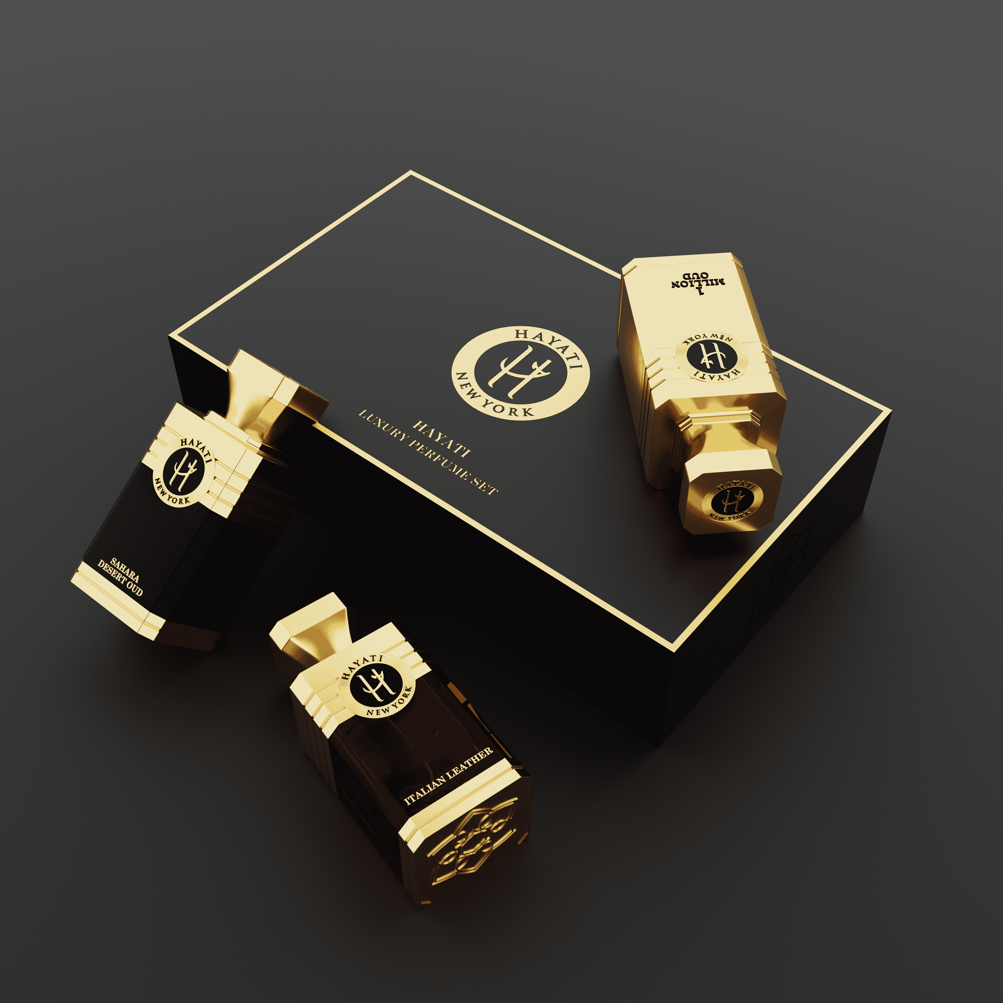 3-Bottle Perfume  Gift Set (Men's)