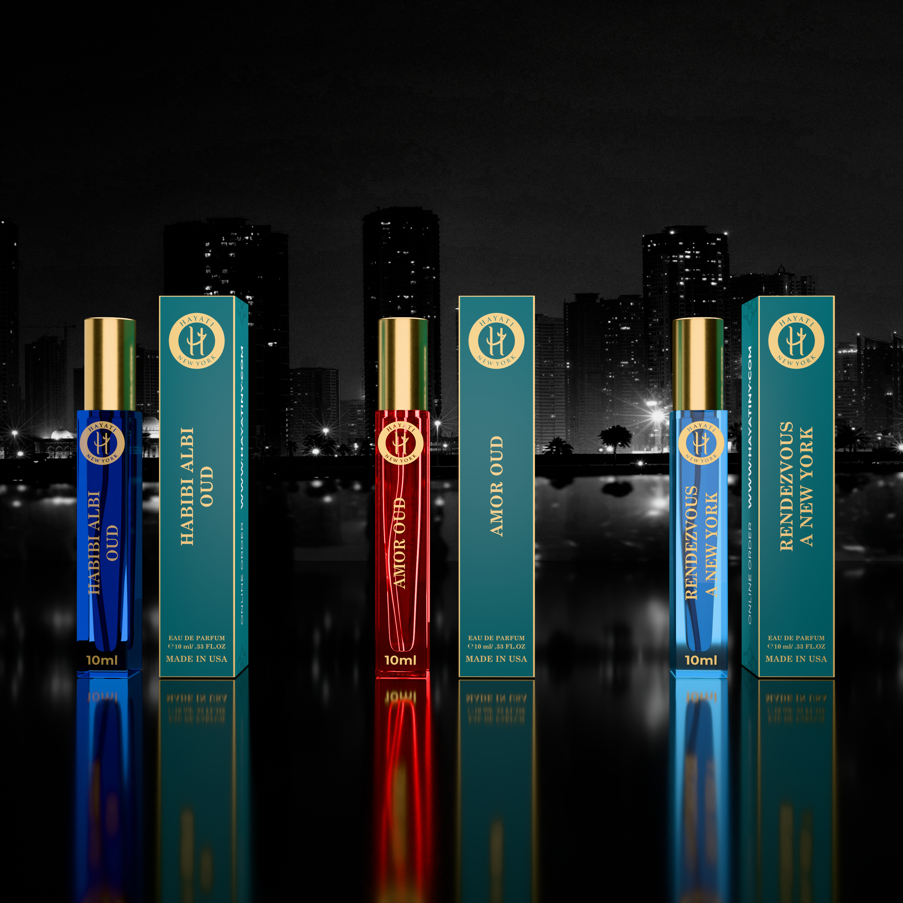 Travel Perfume Set - Unisex (Set of 3)