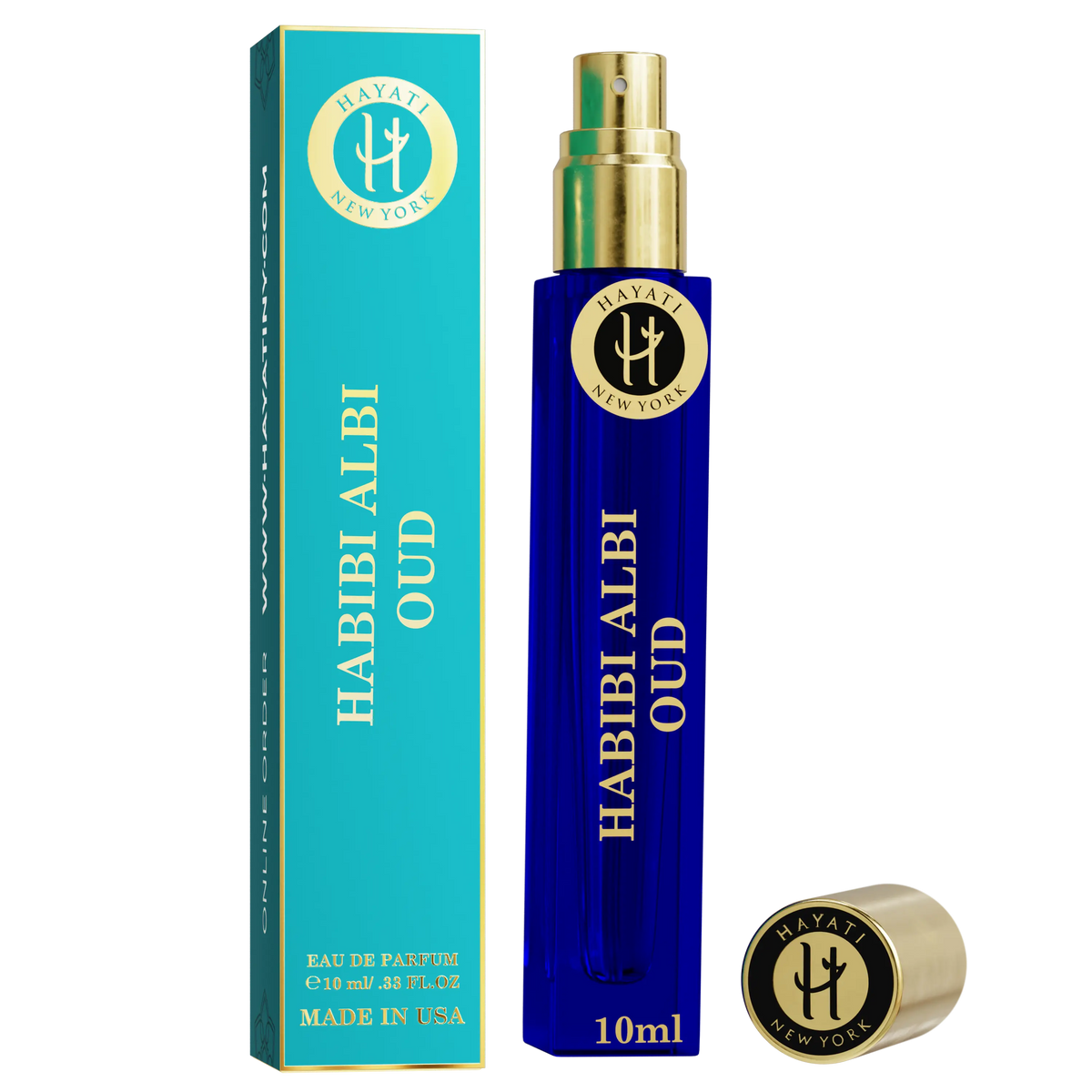 Habibi Albi OUD (Unisex) – 10ml Travel Perfume