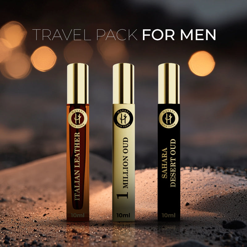 Men’s Travel Perfume Set – 3 × 10 ml